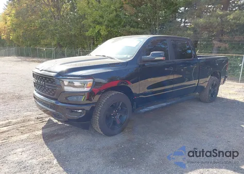 2023 Ram 1500 Big Horn 4X4 6'4 Box from USA, damaged, VIN 1C6SRFMT4PN514864